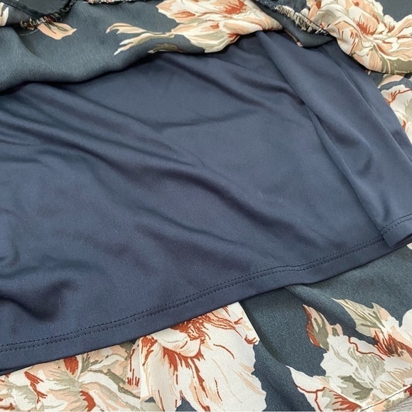 Moa Moa Floral Ruffle Hem Dress - Picture 10 of 10